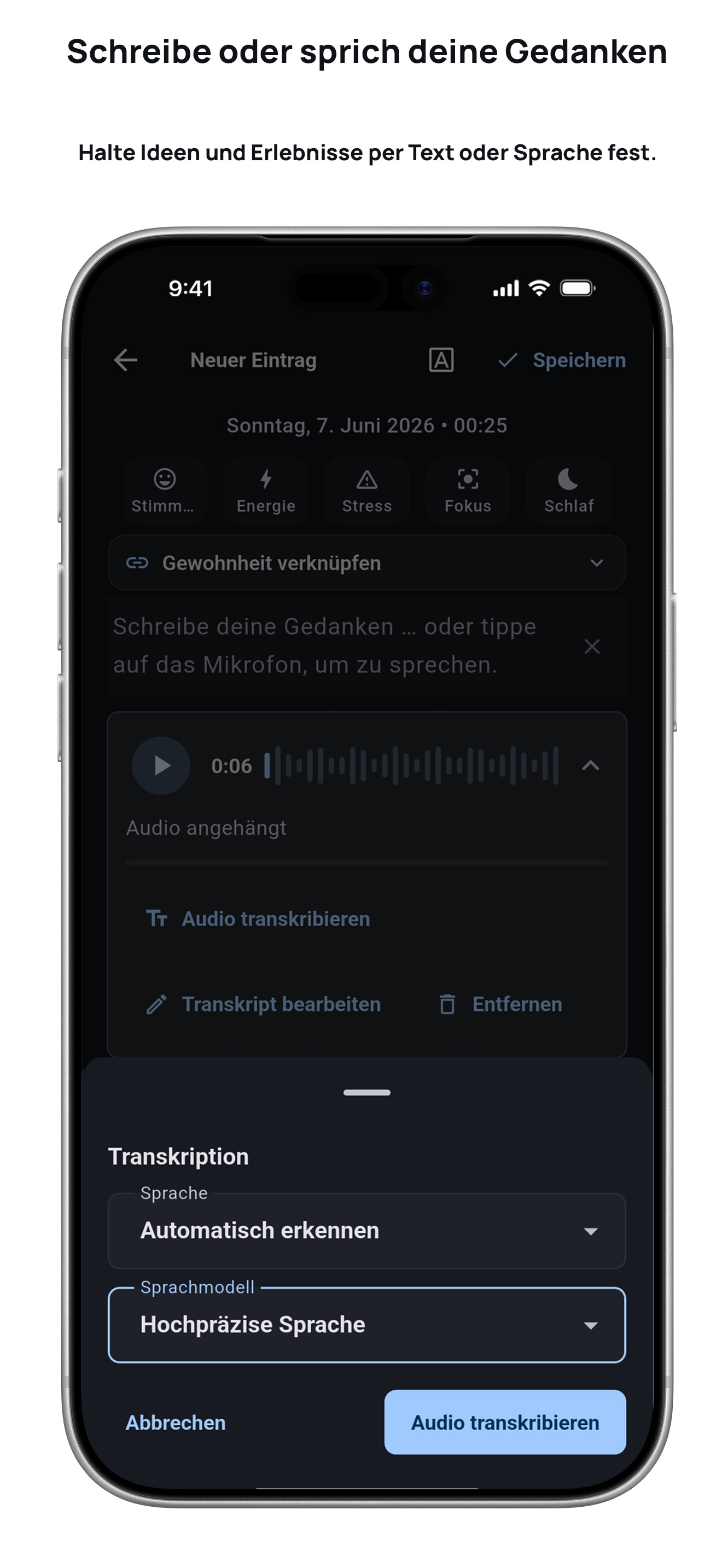 iPhone screenshot 1