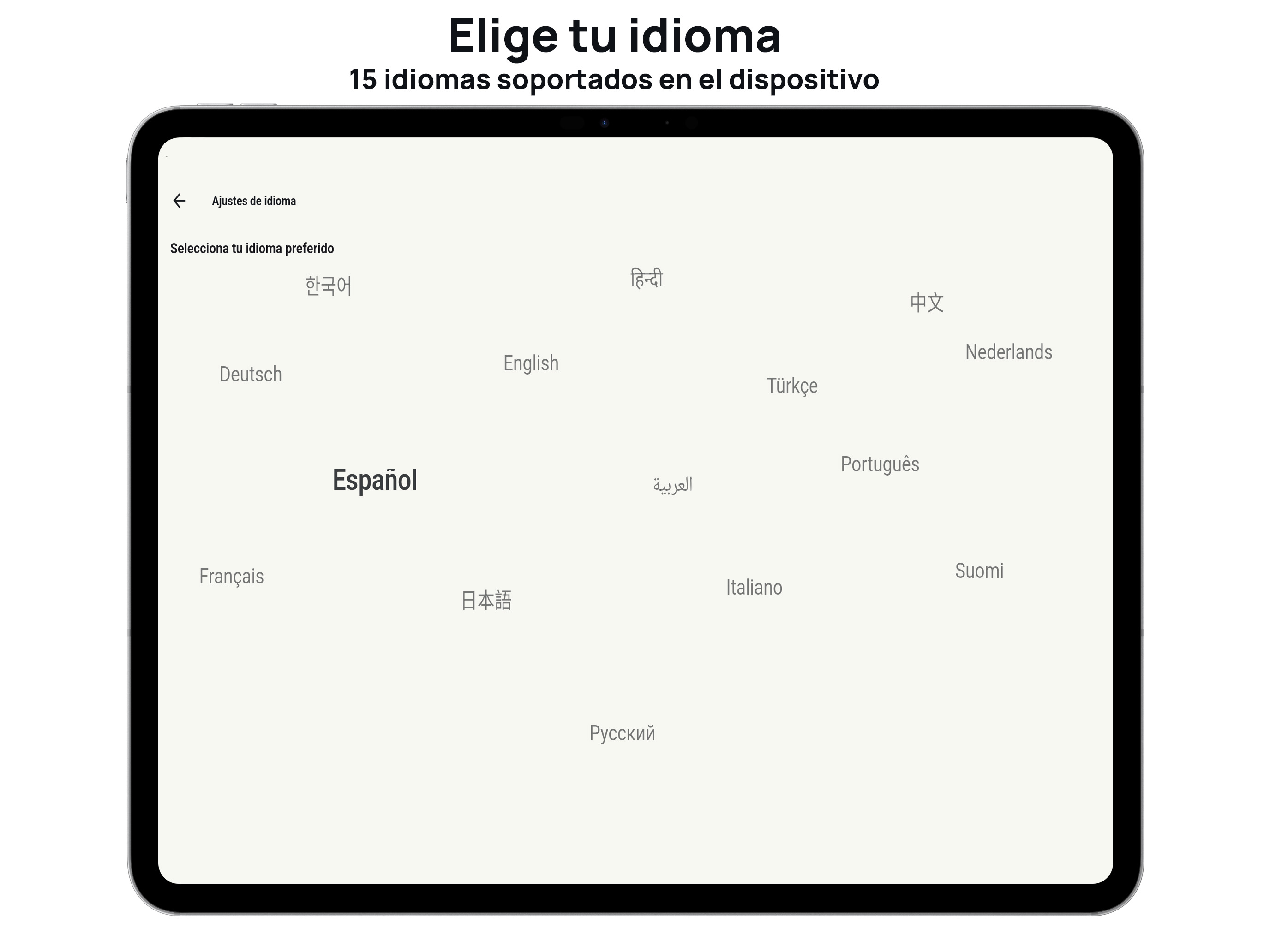 iPad screenshot 1